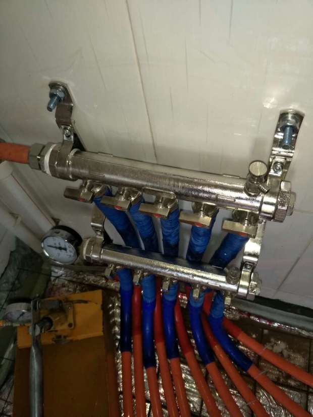 濕式地暖成都海景暖通成都地暖工程-地暖,暖氣片采暖系統,凈水器-成都