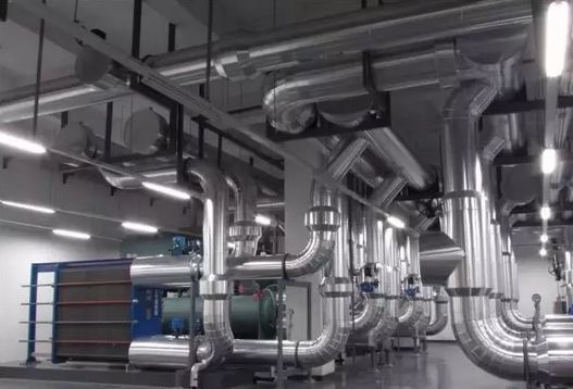 暖通設備的精美安裝