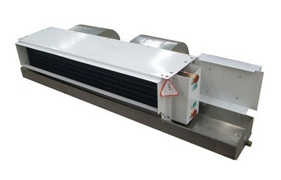 供應暗裝風機盤管暖通換氣冷暖兩用保溫制熱設備_河北正藍-首商網