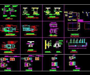 暖通各設備安裝詳圖免費下載 暖通圖紙